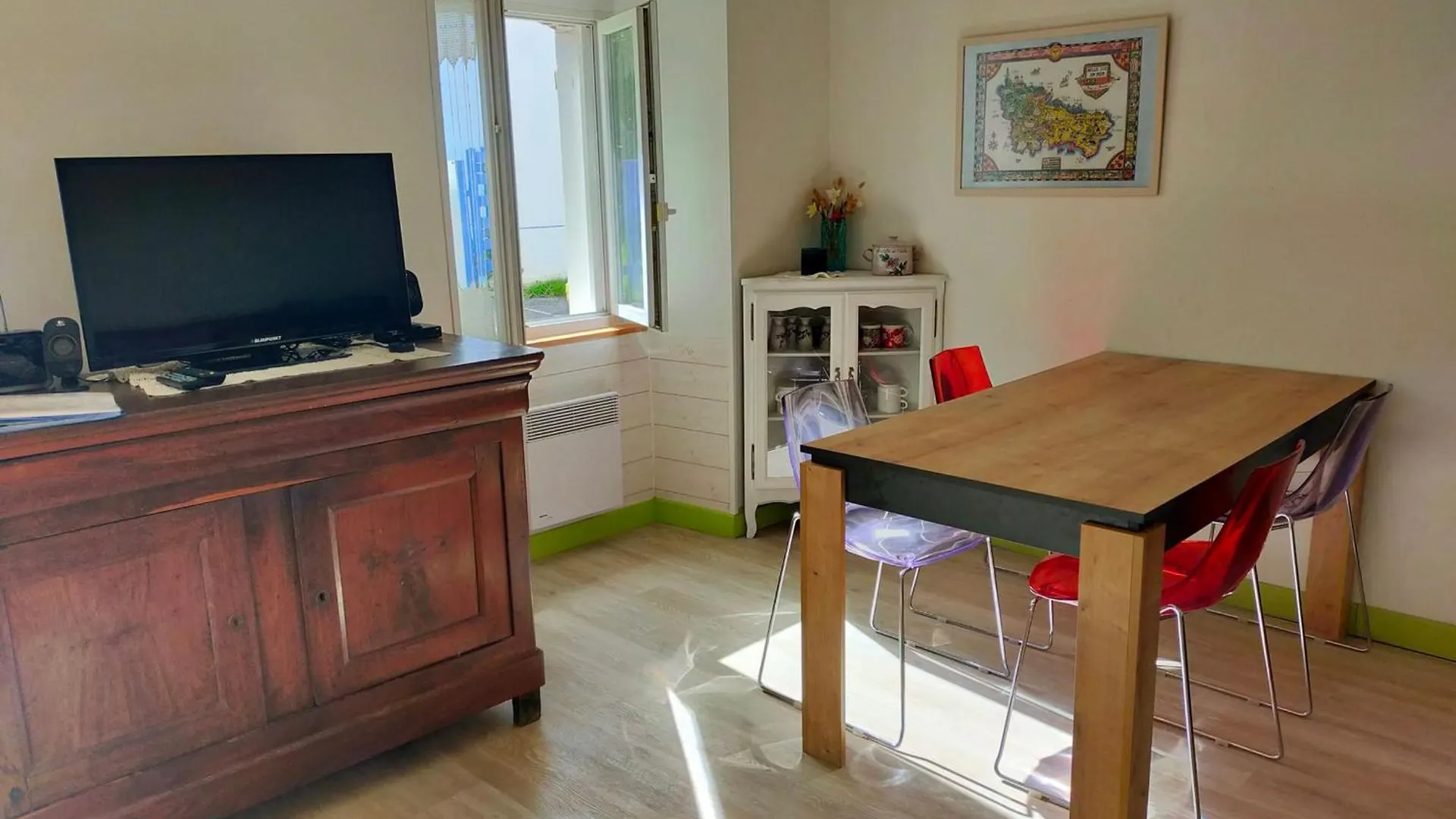 Maison Cosy Avec Jardin, Centre De Sauzon, 200M Du Port, 3 Chambres, Wifi, Terrasse Et Barbecue - Fr-1-418-211 Hébergement de vacances Sauzon